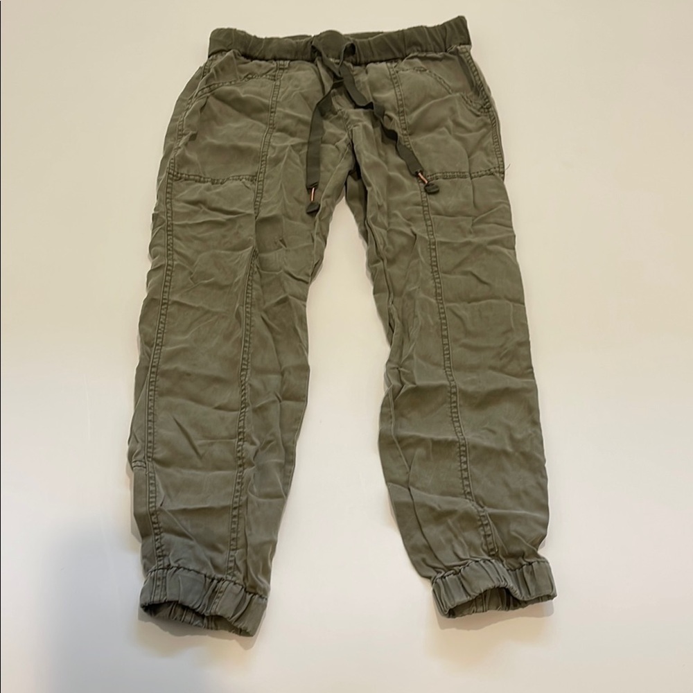 HEI HEI Anthropologie Olive Green Joggers